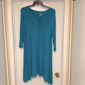 A cute fun throw on flare dress